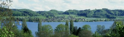 Eschenz - Blick von der Höri auf Eschenz (CH)